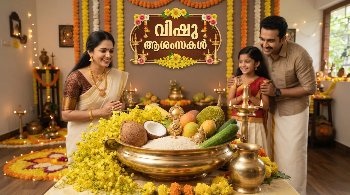 vishu wishes in malayalam