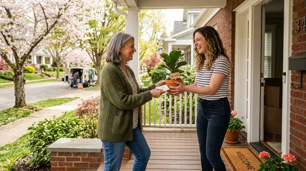 New Home Wishes for a Neighbor 🏘️🌸
