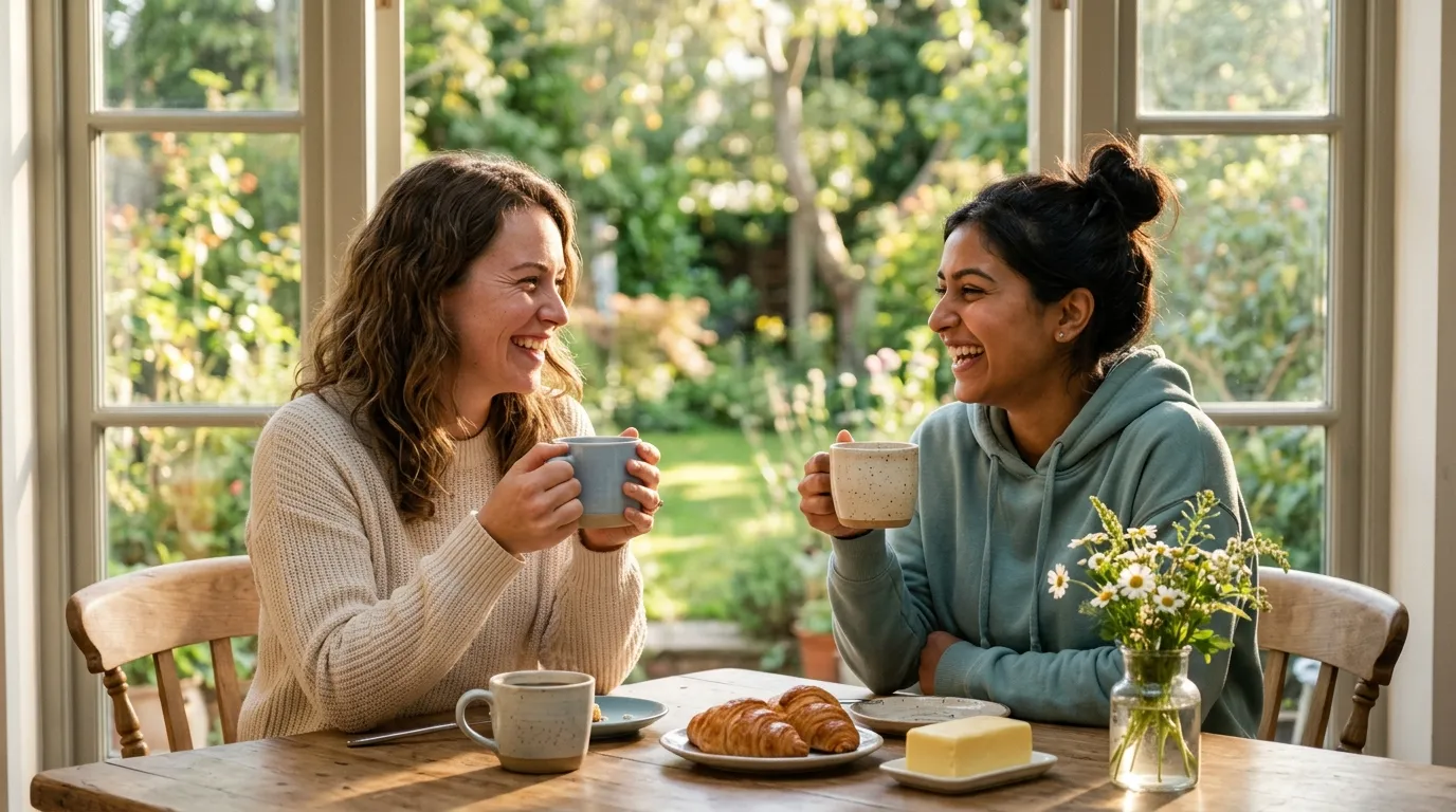 Simple Good Morning Wishes for Friends 👭☀️
