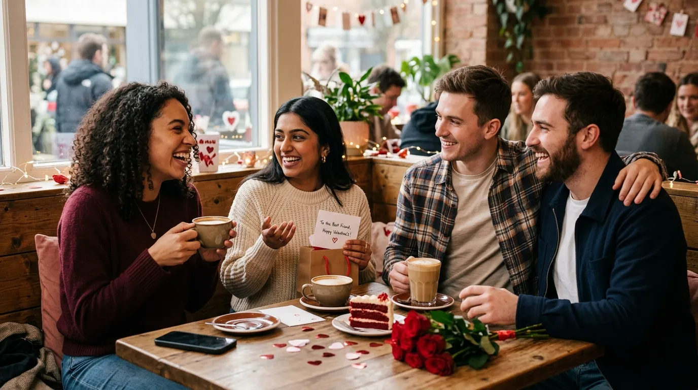 Valentine Day Wishes for Friends 🥰🤝