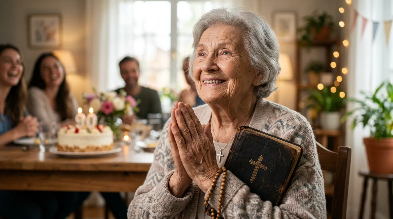 religious happy 90th birthday wishes